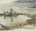 Maison près d’un étang Albrecht Dürer
